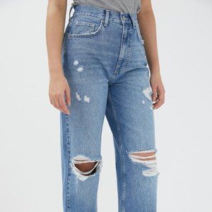 BDG High-Waisted Baggy Jean - Size 25
